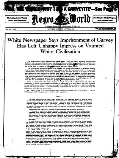 The Negro World, Aug 28, 1926