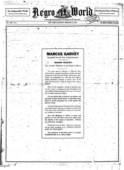 The Negro World, Feb 12, 1927