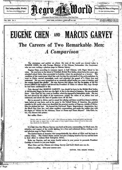 The Negro World, Feb 26, 1927