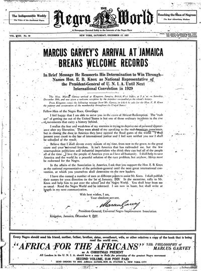 The Negro World, Dec 17, 1927
