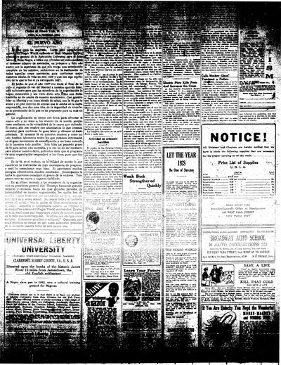 The Negro World, Jan 21, 1928