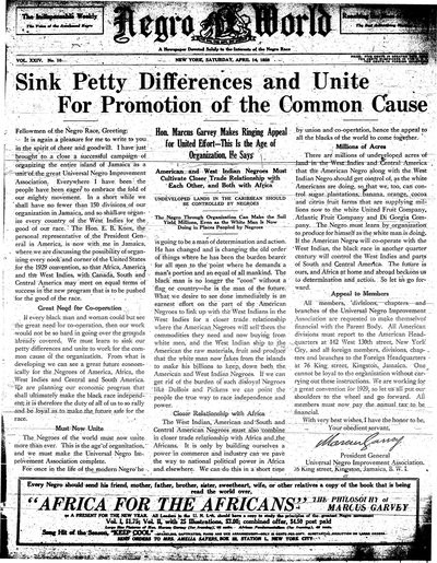 The Negro World, Apr 14, 1928