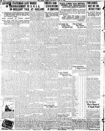 The Negro World, Jun 16, 1928
