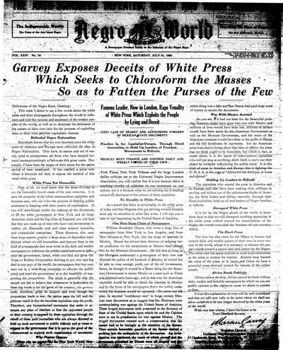 The Negro World, Jul 21, 1928