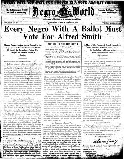 The Negro World, Oct 20, 1928
