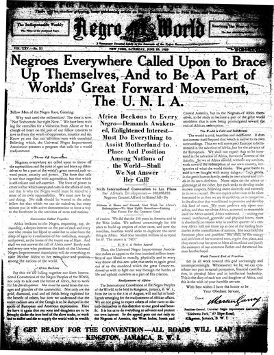 The Negro World, Jun 29, 1929