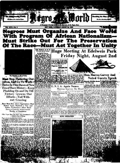 The Negro World, Aug 24, 1929