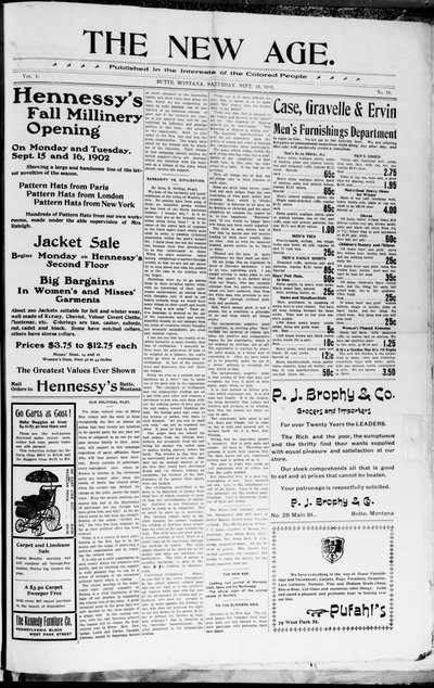 The New Age (Butte), Sep 13, 1902