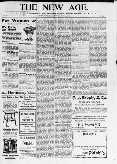 The New Age (Butte), Nov 22, 1902