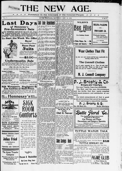 The New Age (Butte), Jan 10, 1903