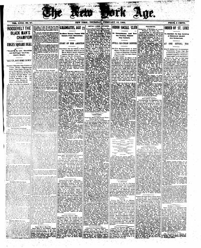 New York Age, Feb 16, 1905