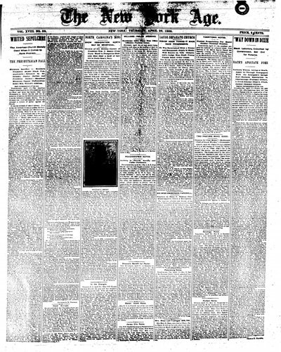 New York Age, Apr 20, 1905