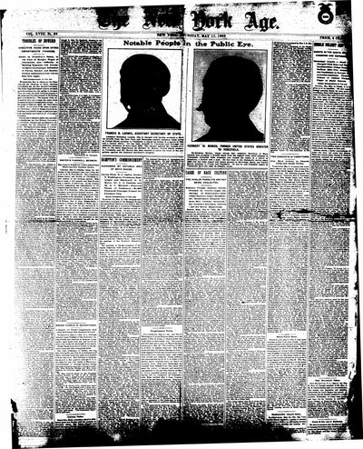 New York Age, May 11, 1905