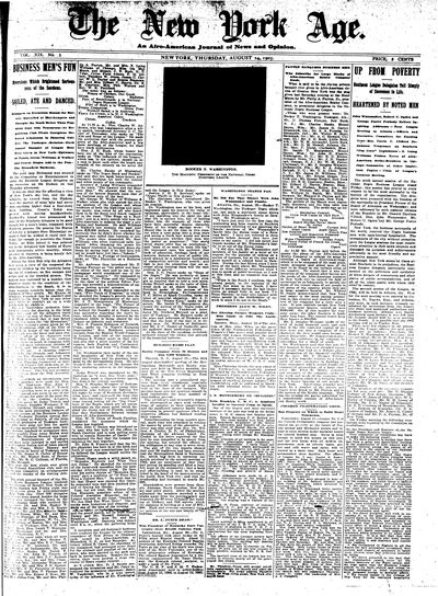 New York Age, Aug 24, 1905