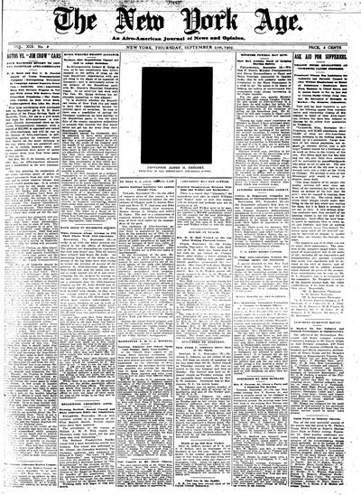 New York Age, Sep 21, 1905