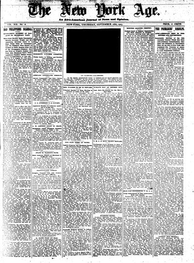 New York Age, Sep 28, 1905