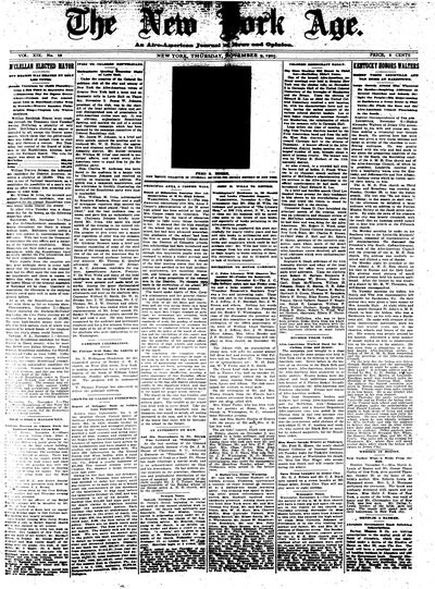 New York Age, Nov 9, 1905