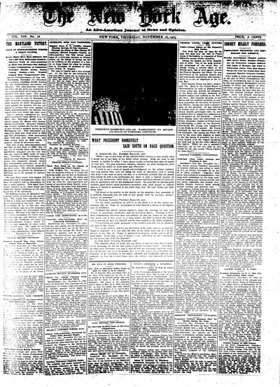 New York Age, Nov 16, 1905
