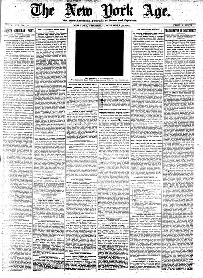 New York Age, Nov 30, 1905