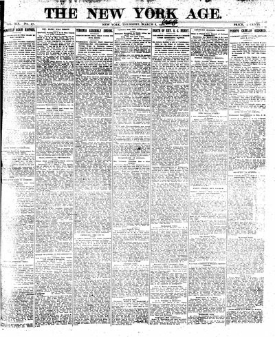 New York Age, Mar 8, 1906