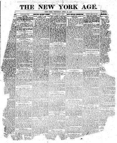New York Age, Apr 26, 1906