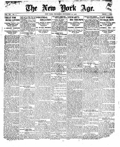 New York Age, Nov 22, 1906