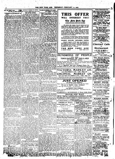 New York Age, Feb 21, 1907