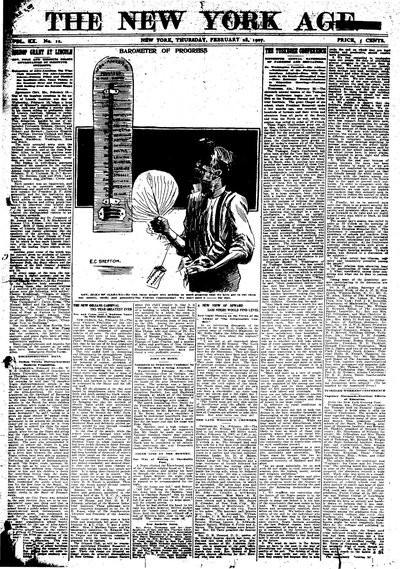 New York Age, Feb 28, 1907