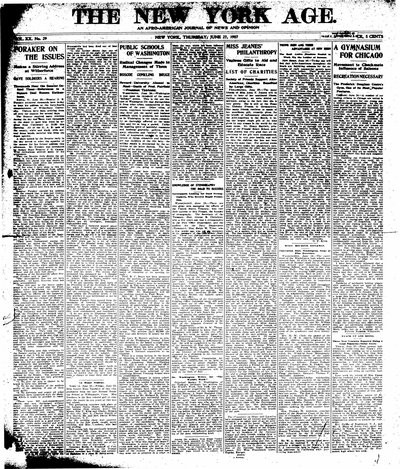 New York Age, Jun 27, 1907