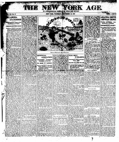 New York Age, Sep 12, 1907
