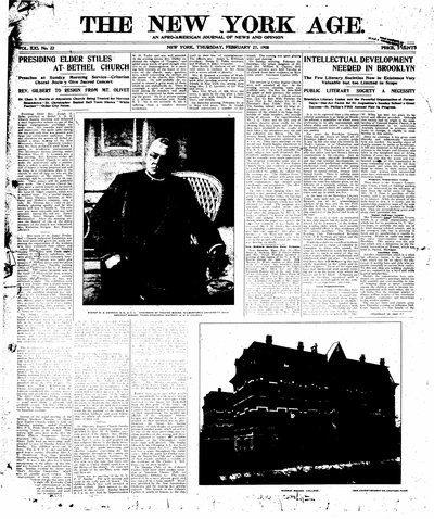 New York Age, Feb 27, 1908