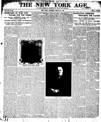 New York Age, Mar 19, 1908