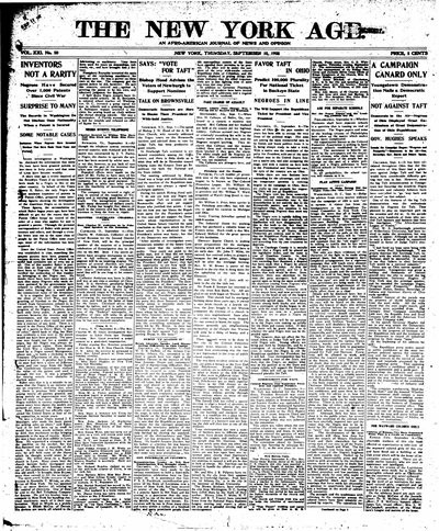 New York Age, Sep 10, 1908