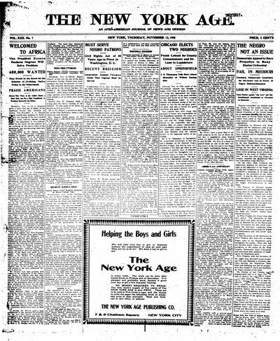 New York Age, Nov 12, 1908