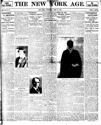 New York Age, Jun 10, 1909