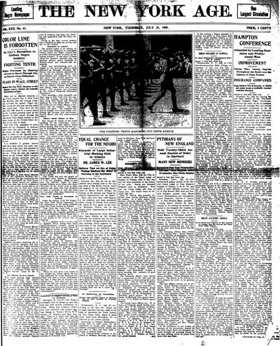 New York Age, Jul 29, 1909