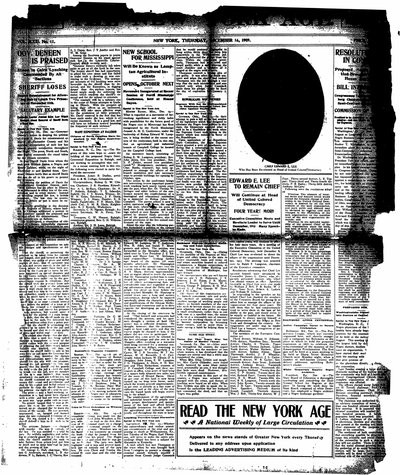 New York Age, Dec 16, 1909