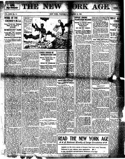New York Age, Dec 30, 1909