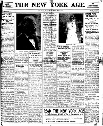 New York Age, Feb 10, 1910