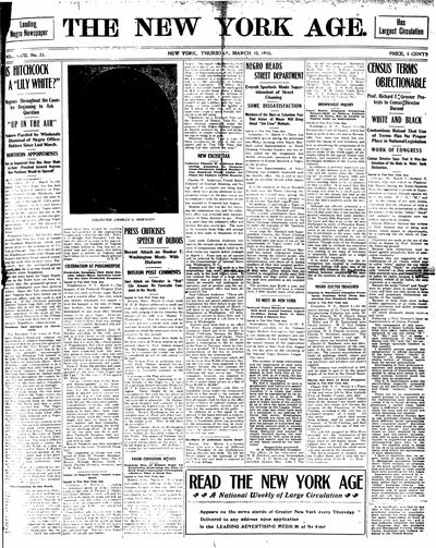 New York Age, Mar 10, 1910