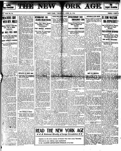 New York Age, Apr 28, 1910