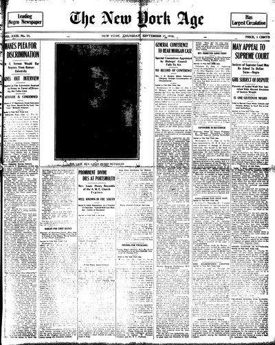 New York Age, Sep 15, 1910