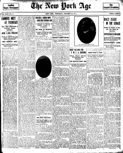 New York Age, Jan 26, 1911