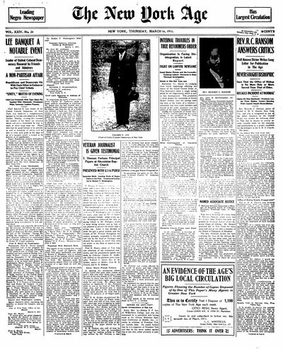New York Age, Mar 16, 1911