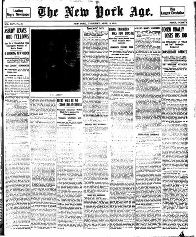 New York Age, Apr 13, 1911