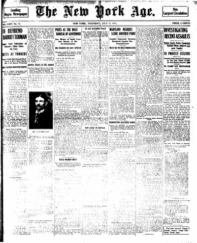 New York Age, Jul 13, 1911