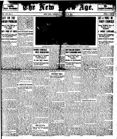 New York Age, Oct 26, 1911