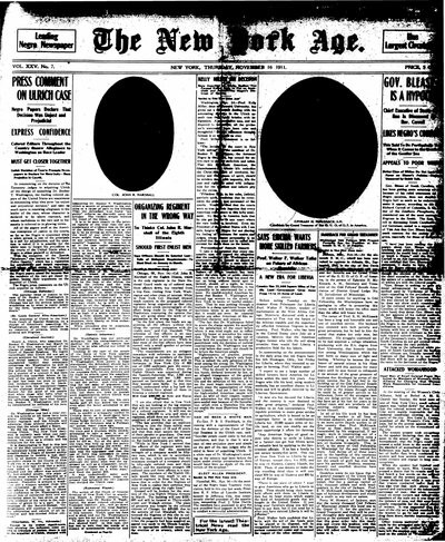 New York Age, Nov 16, 1911