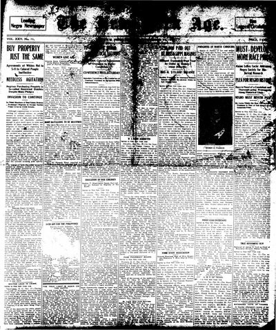 New York Age, Dec 14, 1911