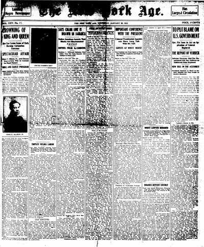 New York Age, Jan 26, 1912